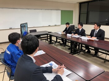 群馬自動車大学校様の学内説明会に行ってきました！
